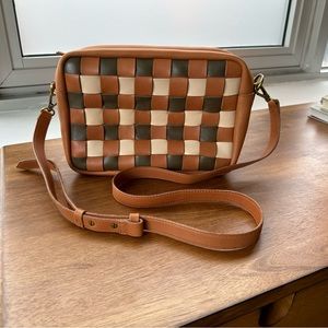 NWOT madewell • camera bag woven edition